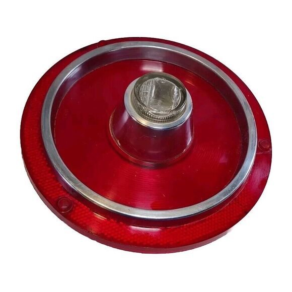 Vintage 1963 Ford Galaxie 500 Tail Light Lens SAE-TSDB-63A FD-OEM Ford Part - Picture 6 of 10